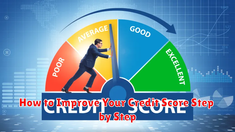 How to Improve Your Credit Score Step by Step